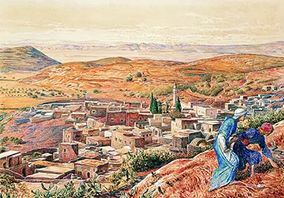 Distant View of Nazareth William Holman Hunt